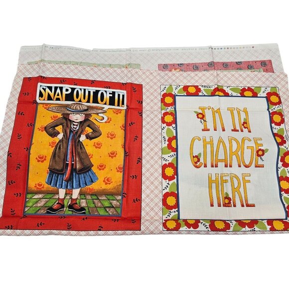 Mary Engelbreit NWT Tote Bag Kit Extra Fabric For Crafting Sewing Projects RARE - Picture 8 of 10